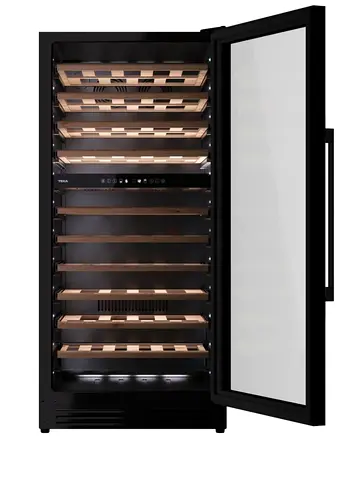 Teka brand new 110bottle Large freestanding wine cooler cellar - single door, glass display