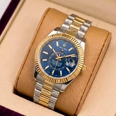 Rolex sky dweller mens watch
