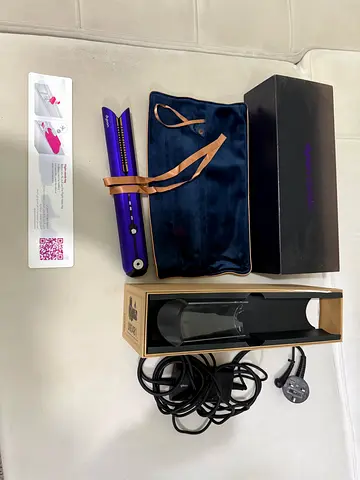 Dyson Corrale Hair Straightener - Purple, Good Condition with Box