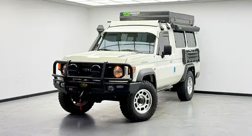 2024 Toyota Land Cruiser 78 LX, Warranty, Low Km, Fully Loaded, Excellent Condition, GCC