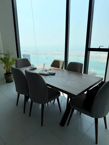 Dining table and chairs