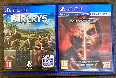 Far Cry 5 + Tekken 7 (PS4) - Used Game Pair