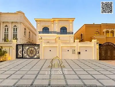 Luxury villa for sale, 5000 sq ft, in Al Muwaihat 1, Ajman - 5 bedrooms G+1 - at a competitive price