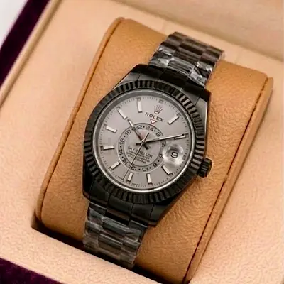 Rolex sky dweller mens watch