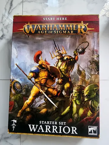 Warhammer: Age of Sigmar - Starter Set Warrior (boxed)
