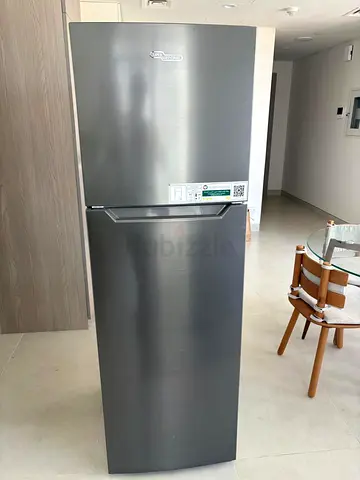 Top Freezer Refrigerator - Stainless Steel, Good Condition