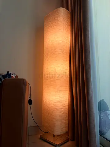 IKEA floor paper lamp - soft ambient light, good condition