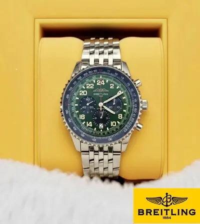 breitling mens watch with working chrono