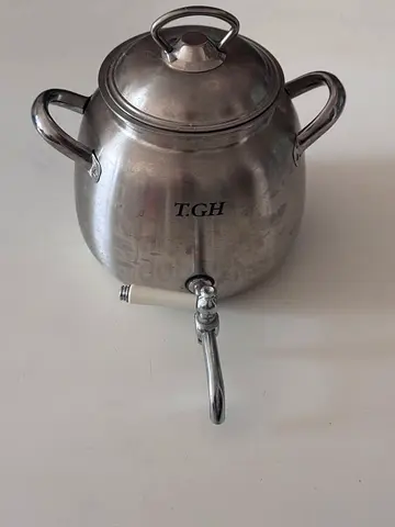 Stainless Steel Water Kettle with Tap - Used, Functional (perfect condition)