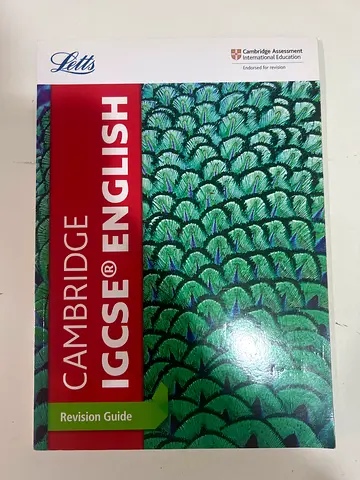 Cambridge IGCSE English Revision Guide (Lonsdale/Pearson) - Good Condition
