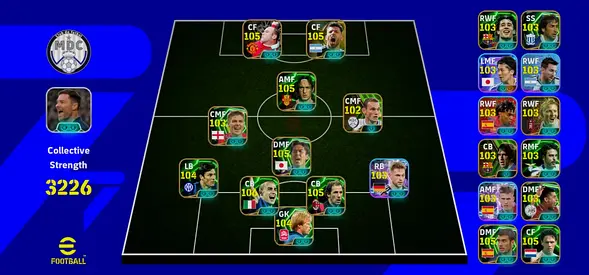 Efootball account - High Rated Players (For Sale) single link account