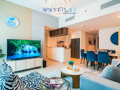 2 BR | High Floor | Burj Khalifa View | Brand New Furniture