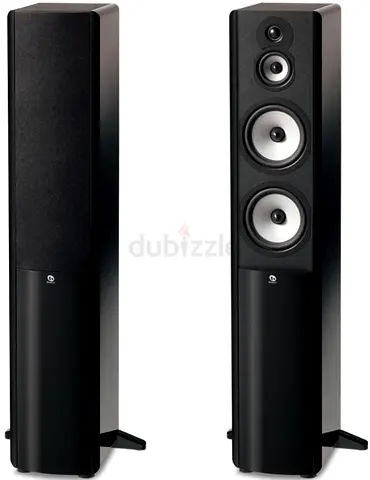 Pair of Boston A360 tower speakers – piano black speakers, with subwoofer, excellent condition