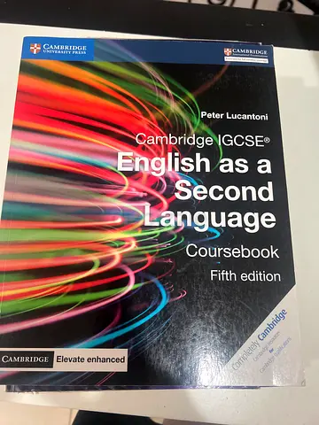 Cambridge IGCSE English as a Second Language Coursebook (5th Edition) by Peter Lucantoni