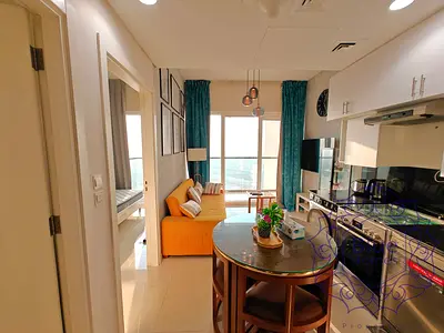 Higher Floor|Fully Furnished 1BHK|Best Option for investment |Rented Till October