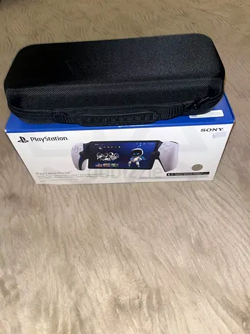 Sony PlayStation Portal Remote Player for PS5 with Protective Screen Guard and Carrying Case