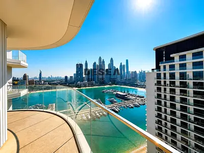 Brand New | High Floor | Partial Palm View
