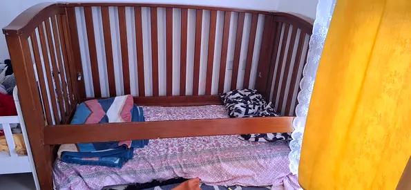 Babycot solid wood witut mattress)
Moon brand stroller
Car seat 
Stool 
Homebx cupboard doors needfx
