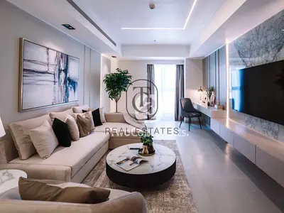 High Floor 1BR | Palm View | 2 Baths