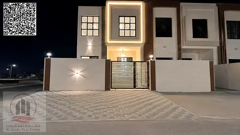 For sale in Al Zahia | 4-bedroom townhouse with roof | Freehold ownership for all nationalities, pr
