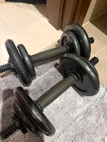 2*8 kg dumbbells