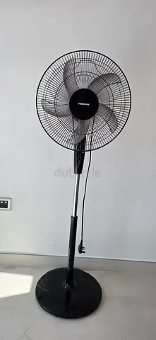 Used Nikai Pedestal Fan - Adjustable Height, Oscillating, Good Condition