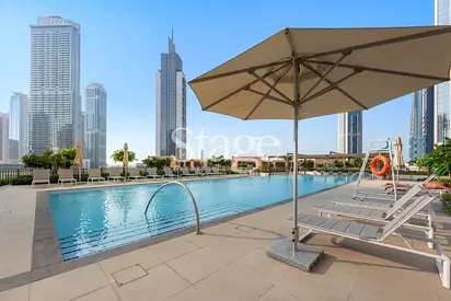 1BR Apartment | Burj Crown | High Floor | Pool View