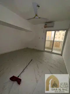 Three-bedroom apartment with a living room for annual rent in Al Majaz 2, on Jamal Abdul Nasser Stre