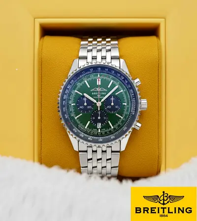 breitling mens watch with working chrono