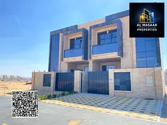 Own a villa for sale in Ajman at an attractive price and with no annual fees. First occupancy, freeh