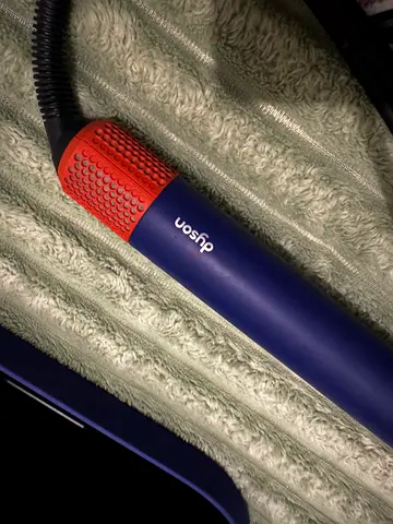 Dyson hair dryer/styling attachment (blue & red) - used, good condition