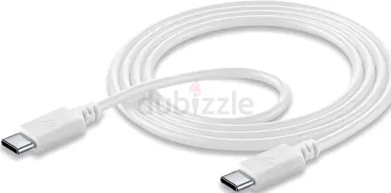 USB-C to USB-C Charging & Data Cable - White)