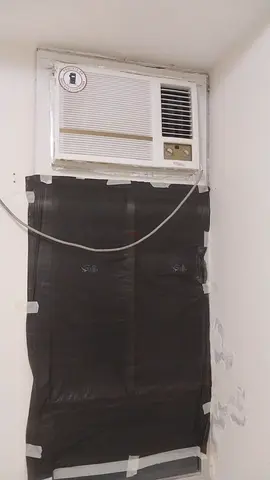 Window Air Conditioner Unit - Used, Working (Room Size)