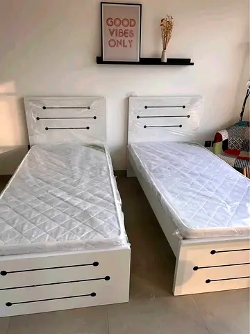 Single bed with mattress brand new