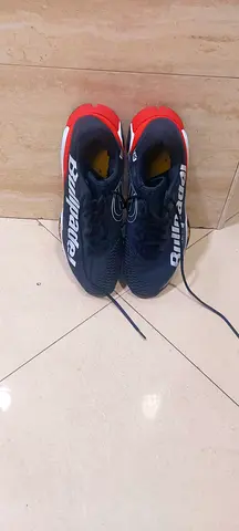 Bullpadel navy red tennis shoes - barely used, size unknown