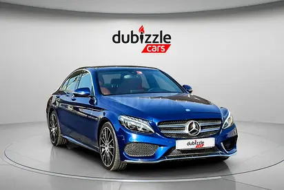 AED 1927/month | 2017 Mercedes-Benz C-Class C200 | GCC Specs | Ref#513983