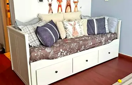 IKEA Hemnes Daybed with 2 Mattresses - Great Condition