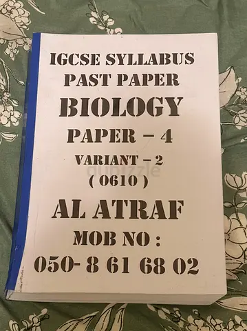 IGCSE Bio, Chem, Business,CS Past Papers (Paper 4, Variant 2) - Printed Compilation