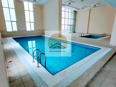 Free AC,Gym,Pool | Luxury 2-BR with Master,Balcony,Wardrobes| Al Majaz 2