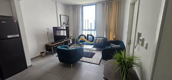 Spacious 1BHK furnished apartment available for rent in East village, Aljada!!!