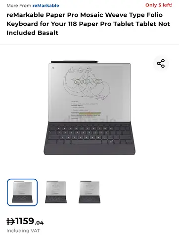 reMarkable Paper Pro Type Folio Keyboard (official)