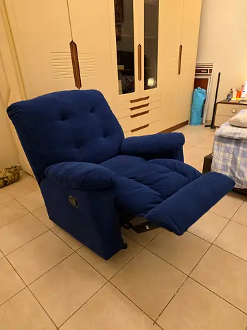 Rocking recliner sofa