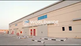 Ground Floor 2,200 SqFt Warehouse for Lease | 30 kW 3-Phase Power | Al Jurf Industrial 1