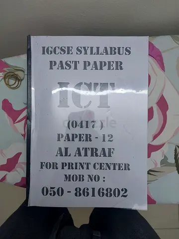 ICT 0417 PAPER 1 VARIANT 2 PAST PAPER BOOKLET