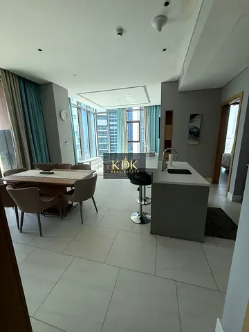 إطلالة على برج خليفة | غرفة نوم واحدة | شقة مفروشة | SLS دبي، الخليج التجاري