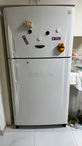 White Top-Freezer Refrigerator - Good Working Condition