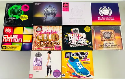 10 Ministry of Sound Music CD’s