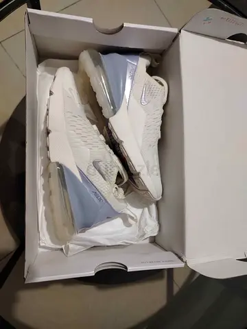 Nike Air Max 270 React - Light Cream/Beige, Size 6 Available