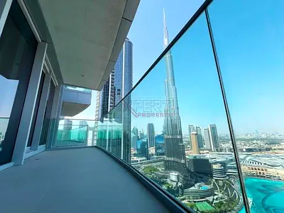 Burj Khalifa & Fountain View | High Floor | Vacant