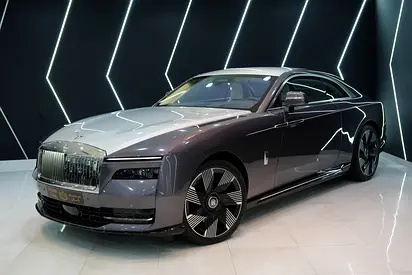 2025 Rolls-Royce Spectre, Two-Tone, Bespoke Audio, Starlight, Illuminated Fascia, Dealer Warr + Serv